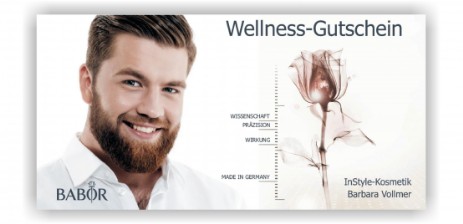 Gutschein - für ihn! Gutschein - für ihn!