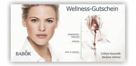 Gutschein - für sie! Gutschein - für sie!