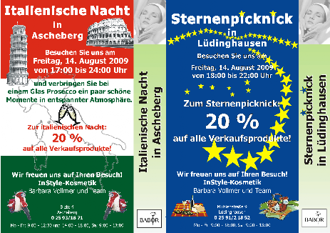 2009-08-15 Flyer Sternenpicknick ItalNacht